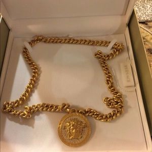 versace men's chain